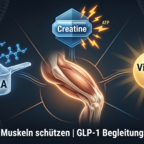 Muskelerhalt bei GLP-1-Therapie: Aminosäuren, Kreatin und Vitamin D3 als Schutzstrategie