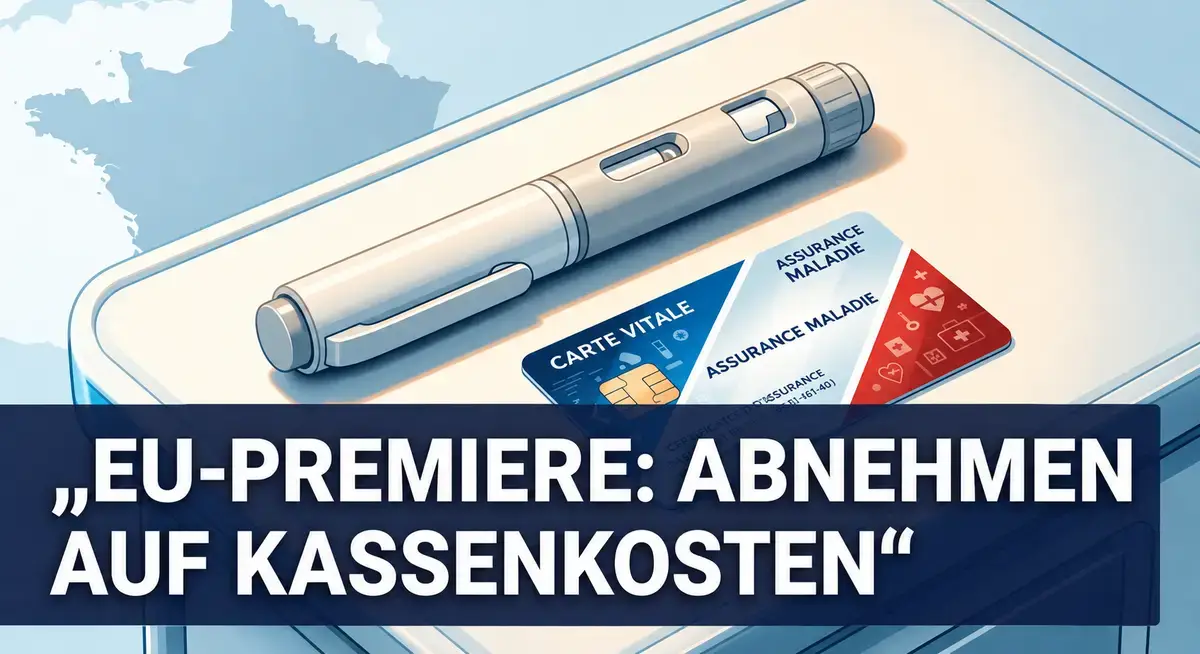 Abnehmspritze Erstattung Frankreich – GLP-1 Medikament und Krankenkassenkarte