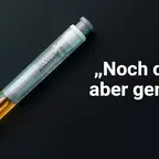 Mounjaro KwikPen mit sichtbarem Restvolumen nach der letzten Tirzepatid-Dosis