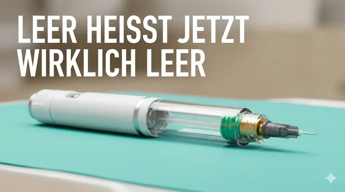 Mounjaro KwikPen nach Update – kein Restvolumen nach letzter Tirzepatid-Injektion