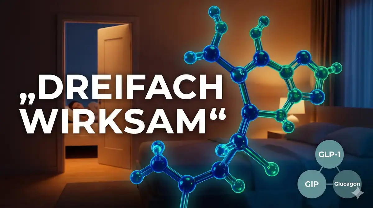 Retatrutid Triple-Agonist reduziert obstruktive Schlafapnoe bei Adipositas in Phase-3-Studie
