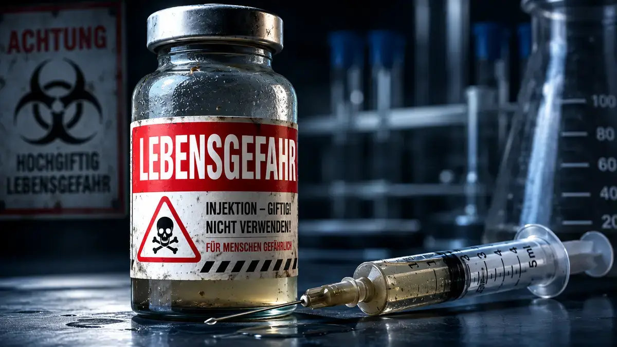 Warnung vor selbst hergestellten Abnehmspritzen – gefälschte GLP-1-Injektionen mit Todesgefahr
