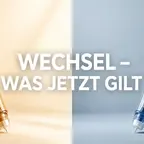 Zwei Injektionspens nebeneinander symbolisieren den Wechsel von Mounjaro zu Wegovy