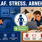 Schlaf und Stressmanagement als unterschätzte Faktoren beim Abnehmen mit GLP-1