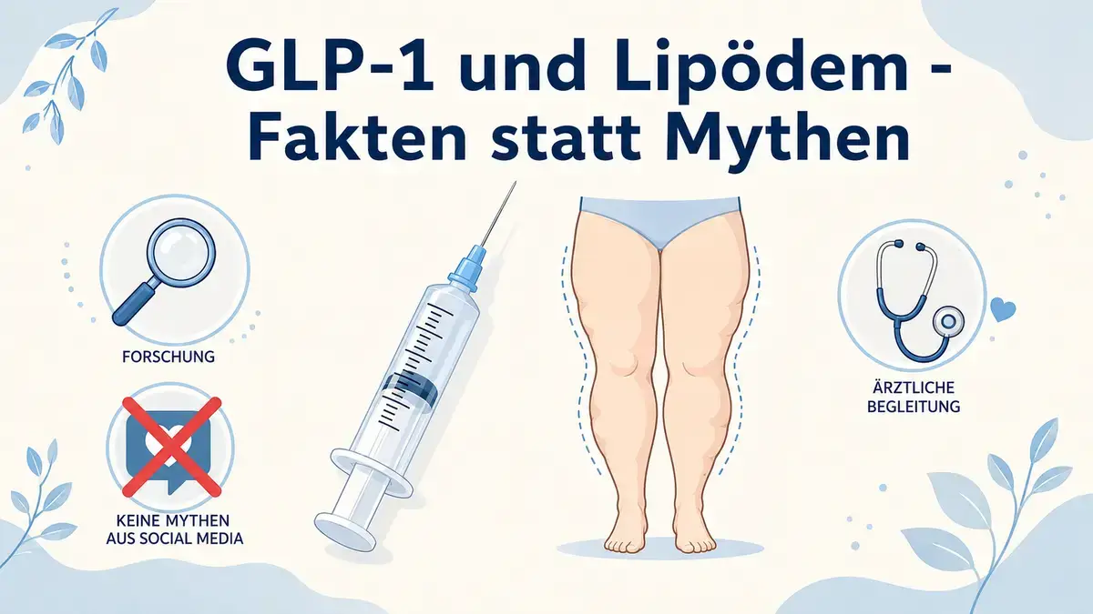GLP-1 Medikament und Lipödem-Behandlung: Fakten zur Abnehmspritze