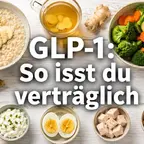 Bekömmliche Mahlzeiten bei GLP-1-Therapie - Ernährungstipps gegen Übelkeit und Verdauungsprobleme