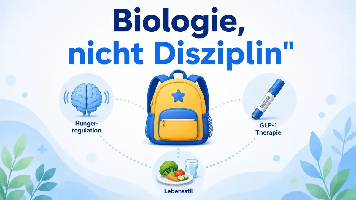 Symbolbild Adipositas bei Kindern und Jugendlichen: Gehirn, Hungersignal und GLP-1 Therapie