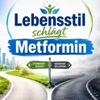 Prädiabetes und Lebensstil: Grafik zu Multimorbidität-Risiko nach 21 Jahren Studie