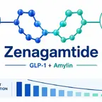 Zenagamtide Amycretin GLP-1 Amylin Wirkstoff Pipeline Infografik ADA 2026
