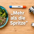 Gesunde Mahlzeit, Hanteln und GLP-1-Pen als Schlüsselfaktoren für nachhaltigen Gewichtsverlust