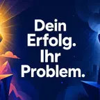 Zwei Menschen im Gespräch - eine Person strahlt Stolz aus, die andere blickt abweisend weg