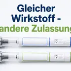 Ozempic und Wegovy nebeneinander - Semaglutid in zwei verschiedenen Zulassungen im Vergleich