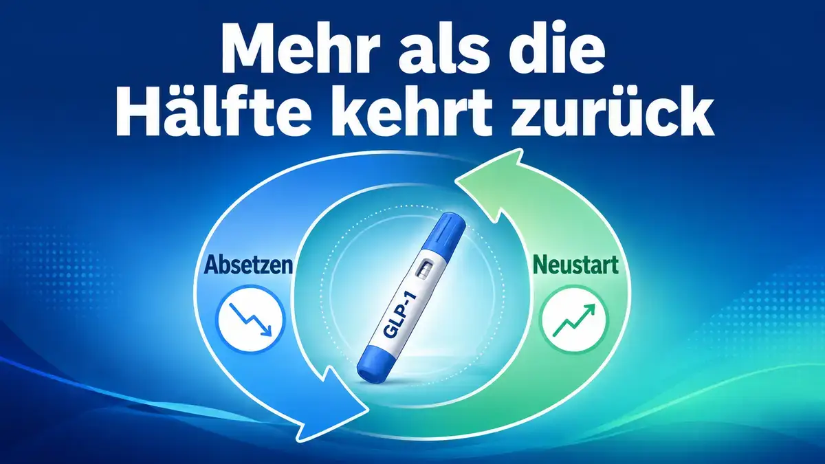 GLP-1 Therapie absetzen und neu starten: Rebound-Effekt nach Abnehmspritze verstehen
