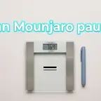 Mounjaro wirkt nicht mehr - Waage zeigt Plateau, Tirzepatid-Pen daneben