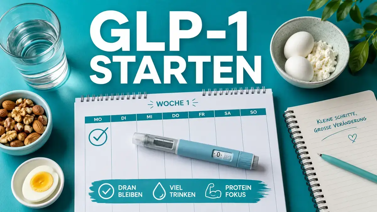 GLP-1 starten – Schritt-für-Schritt-Überblick für den Therapiebeginn mit Abnehmspritze