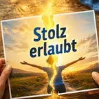 Zerrissenes Vorher-Nachher-Foto symbolisiert Stolz nach dem Abnehmen