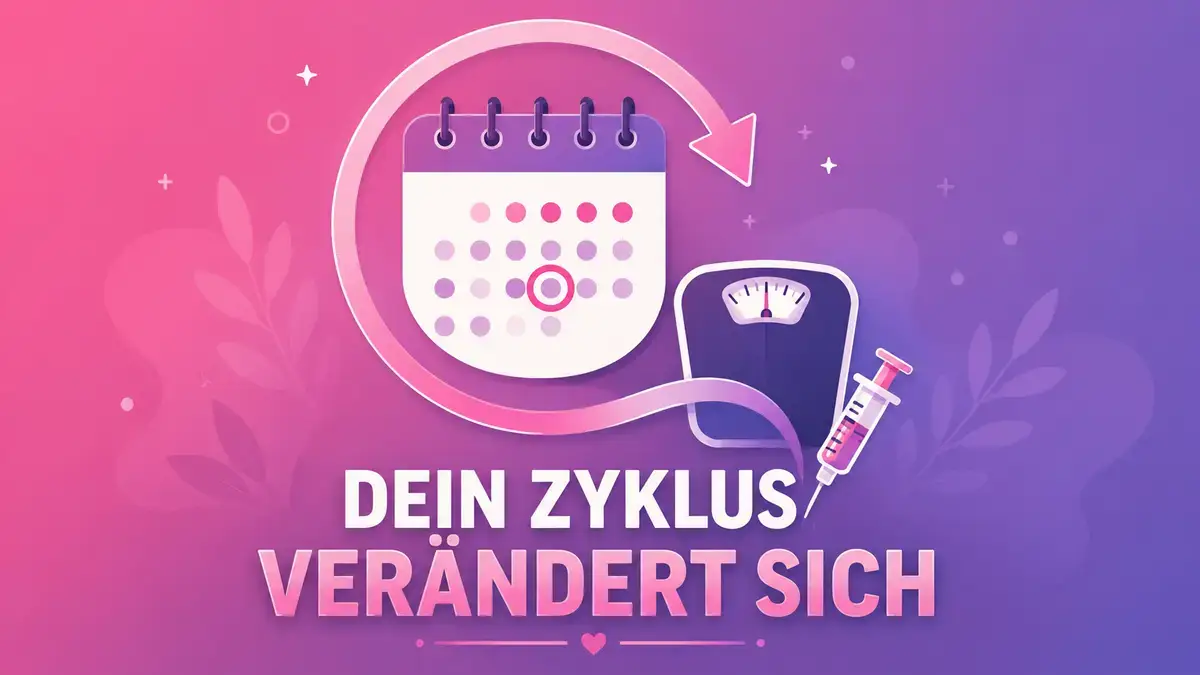 Mounjaro Menstruationszyklus Periode Veränderungen während der Tirzepatid Therapie im Überblick