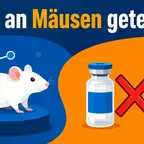 Laborsymbol und Warnzeichen entlarven Quintatrutide Mythos als Mausstudie