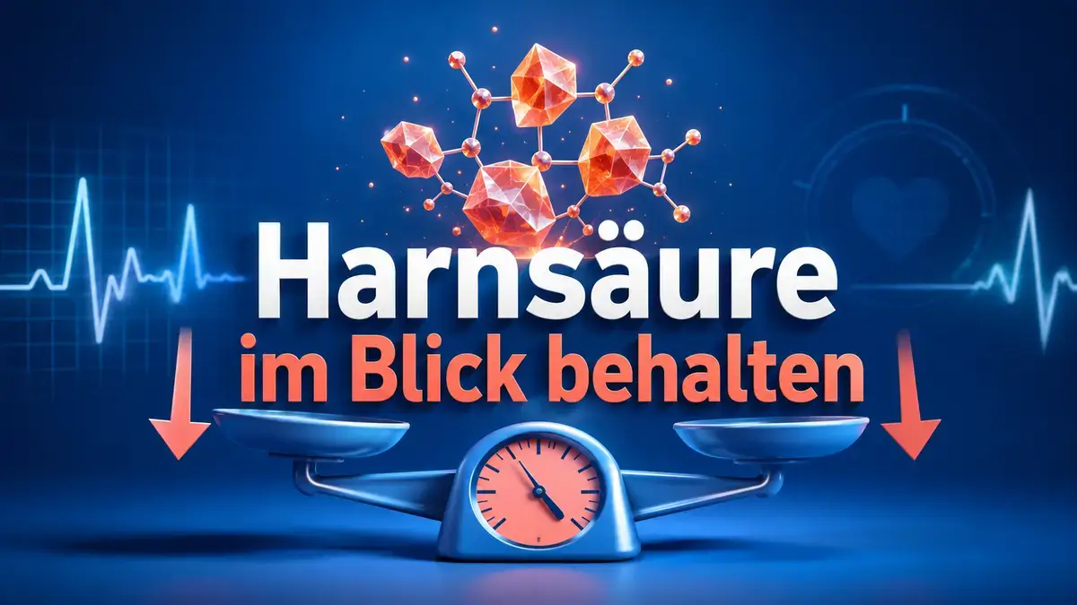 Illustration zu Harnsäure unter GLP-1-Medikamenten und Gichtrisiko in der Anfangsphase
